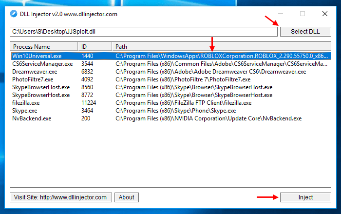 Skisploit Scripts